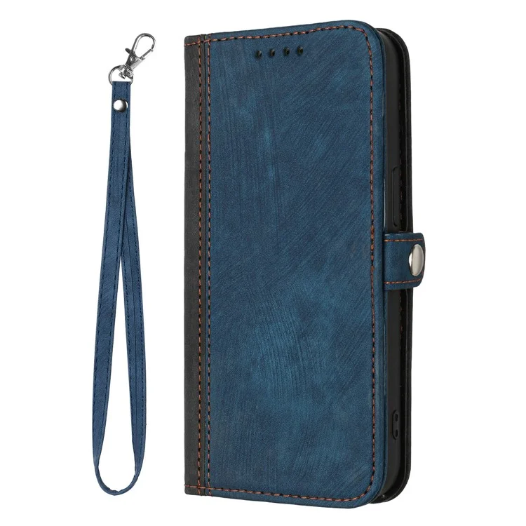 YX0020 Für Xiaomi Poco F6 Pro 5G / Redmi K70 5G / K70 Pro 5G Hülle Brieftasche Leder Handyhülle - Saphir