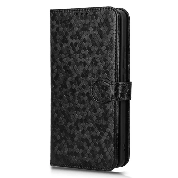Para Xiaomi Poco F6 Pro 5G / Redmi K70 5G / K70 Pro 5G Case PU Leather+TPU Shock Absorbing Phone Guard Cover - Preto