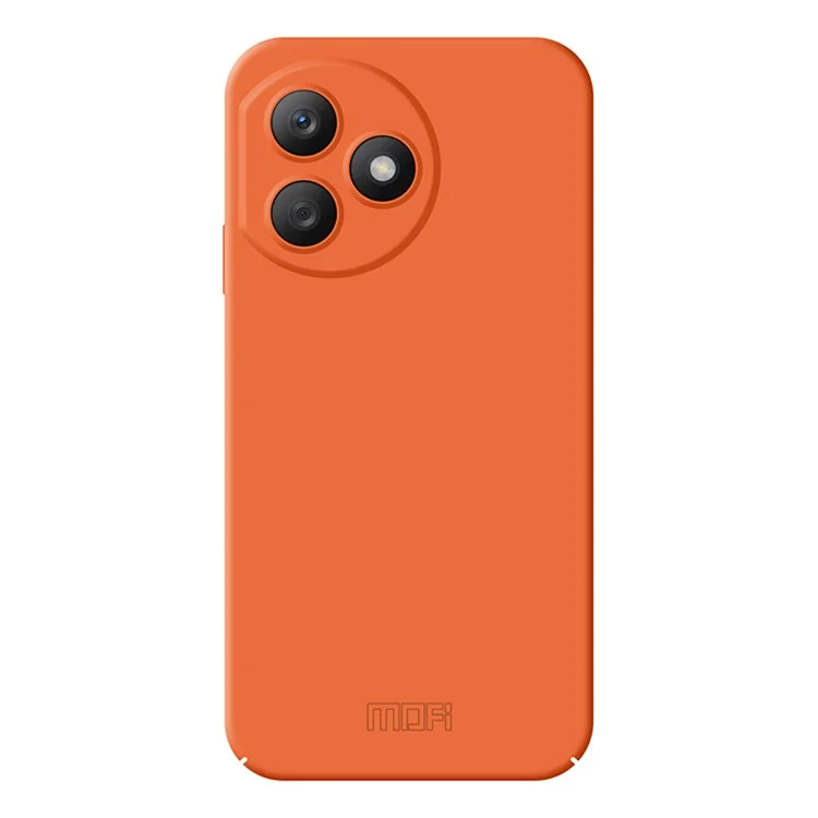 MOFI JK Qin Series For Honor X50i+ 5G Funda de Teléfono Tipo Piel - Naranja