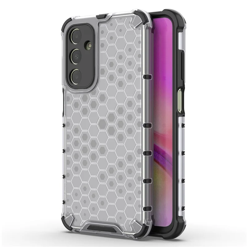 For Samsung Galaxy A25 5G (Global) (161.0 x 76.5 x 8.3mm) Phone Case TPU + PC Air Cushion Drop Protection Cover - Grey