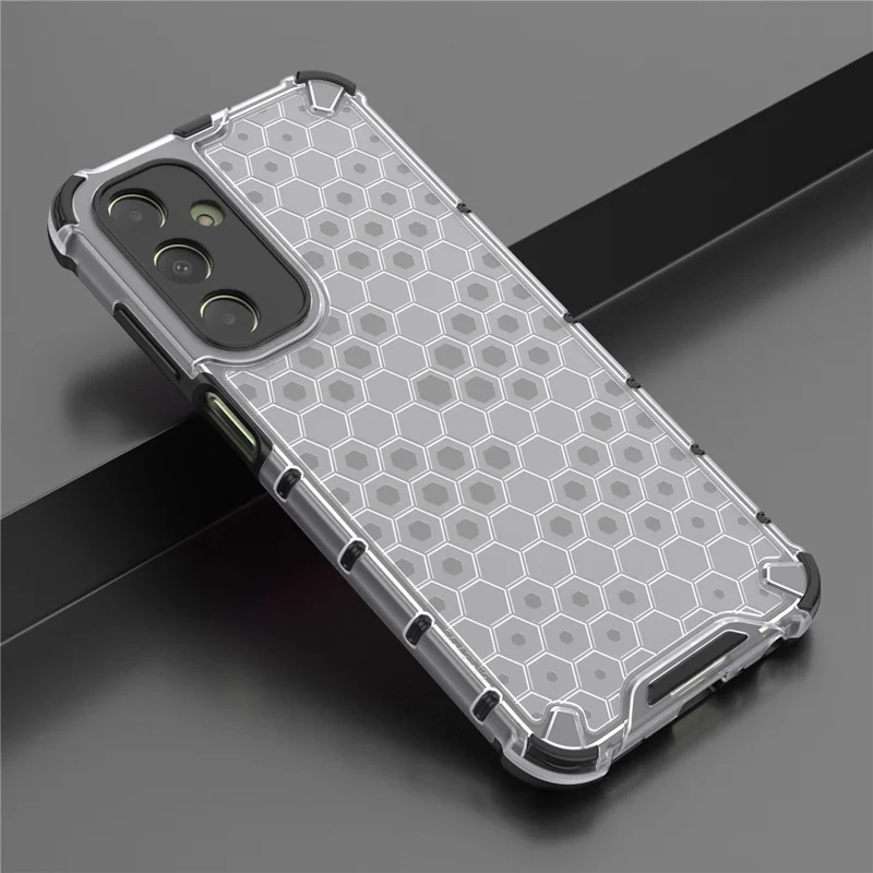 For Samsung Galaxy A25 5G (Global) (161.0 x 76.5 x 8.3mm) Phone Case TPU + PC Air Cushion Drop Protection Cover - Grey