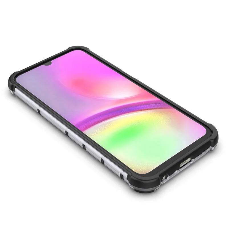 For Samsung Galaxy A25 5G (Global) (161.0 x 76.5 x 8.3mm) Phone Case TPU + PC Air Cushion Drop Protection Cover - Grey