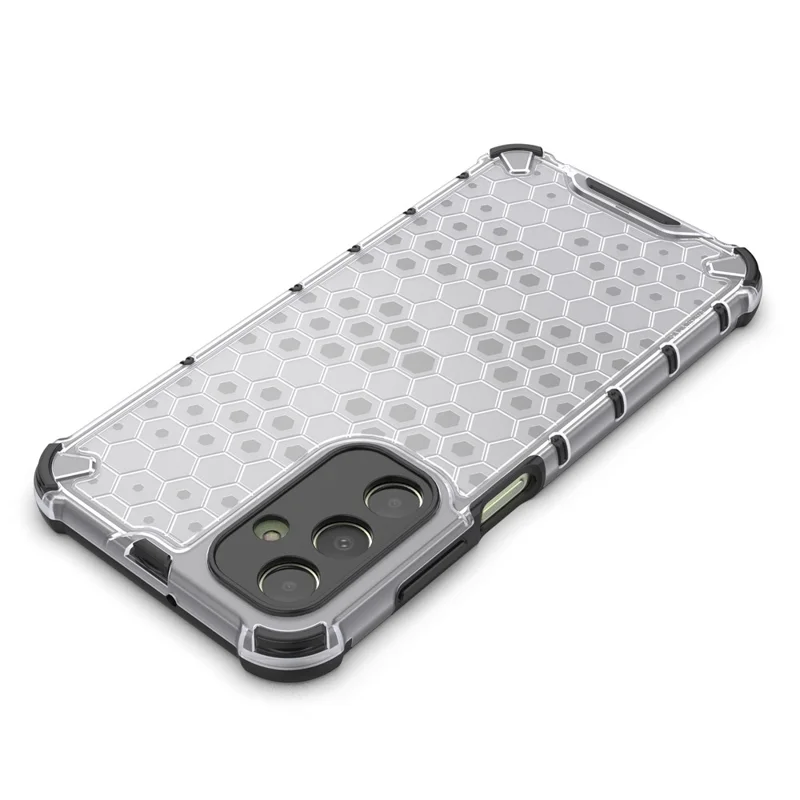 For Samsung Galaxy A25 5G (Global) (161.0 x 76.5 x 8.3mm) Phone Case TPU + PC Air Cushion Drop Protection Cover - Grey