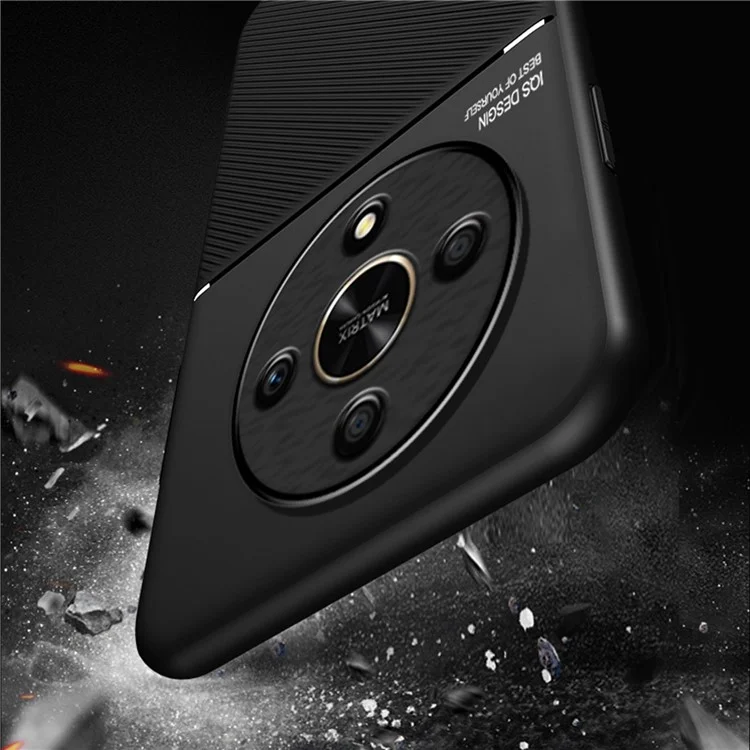 For Honor X9b 5G / Magic6 Lite 5G Case Works with Magnetic Car Mount Bump Proof Phone Shell - Red