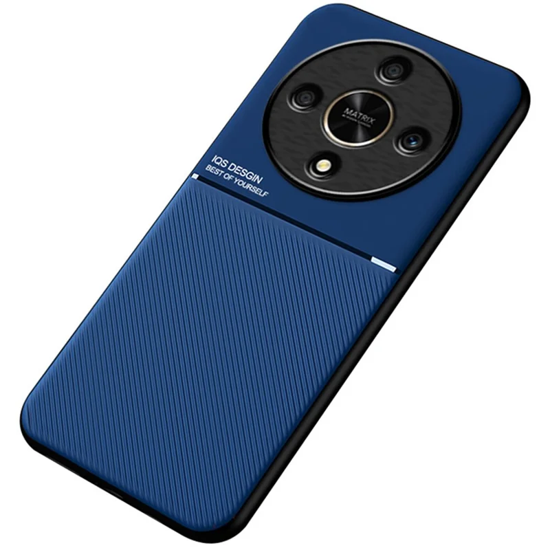 For Honor X9b 5G / Magic6 Lite 5G Case Works with Magnetic Car Mount Bump Proof Phone Shell - Blue