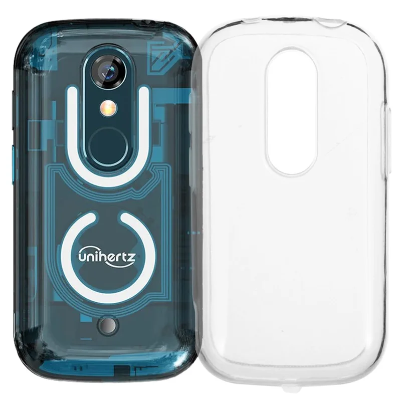 Anti-Drop Phone Cover for Unihertz Jelly Star Case Slim Soft TPU Phone Case - Transparent