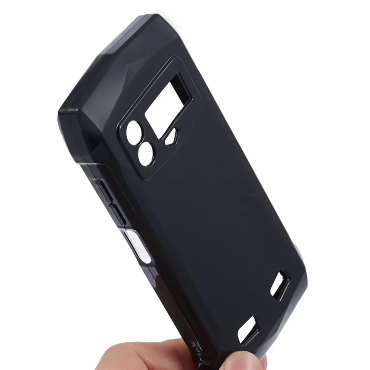 Coperchio di Shock Per la Custodia Del Telefono Soft Tpu di Doogee S Mini Slim Case - Nero