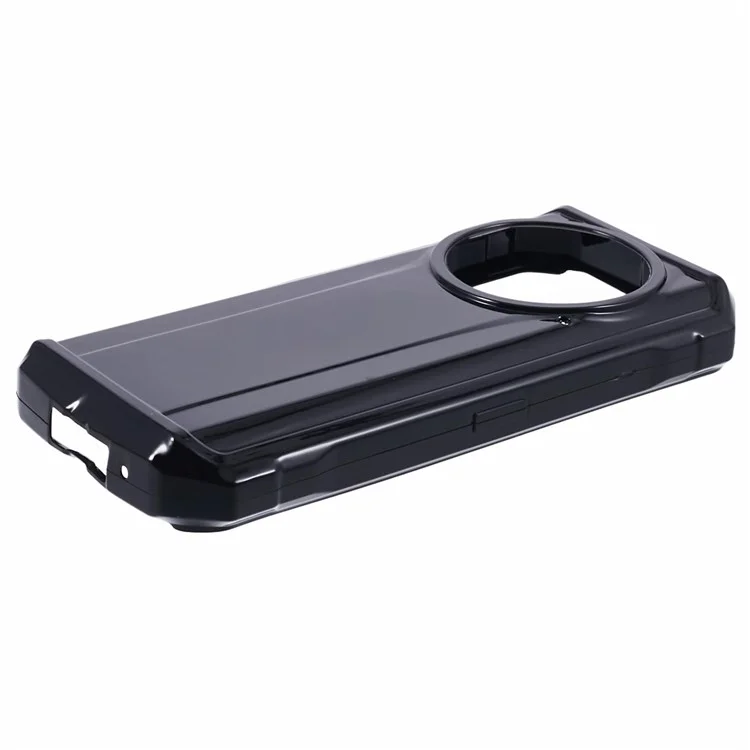Funda de teléfono antiarañazos para Doogee V31GT, funda de TPU suave y delgada - Negro