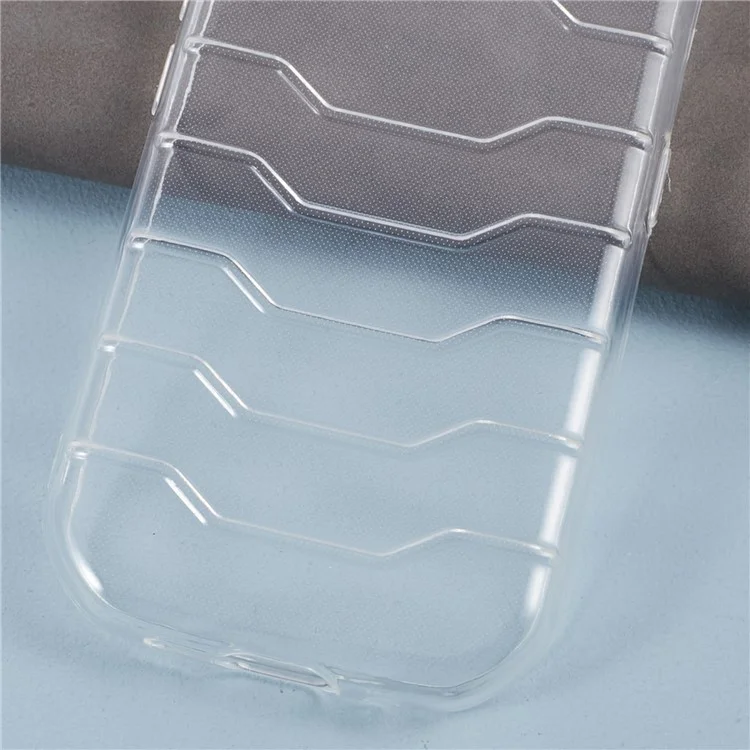 Capa Protetora de Telefone para Cat S42 Capa Slim Anti-Arranhões Capa de Telefone Suave de TPU - Transparente