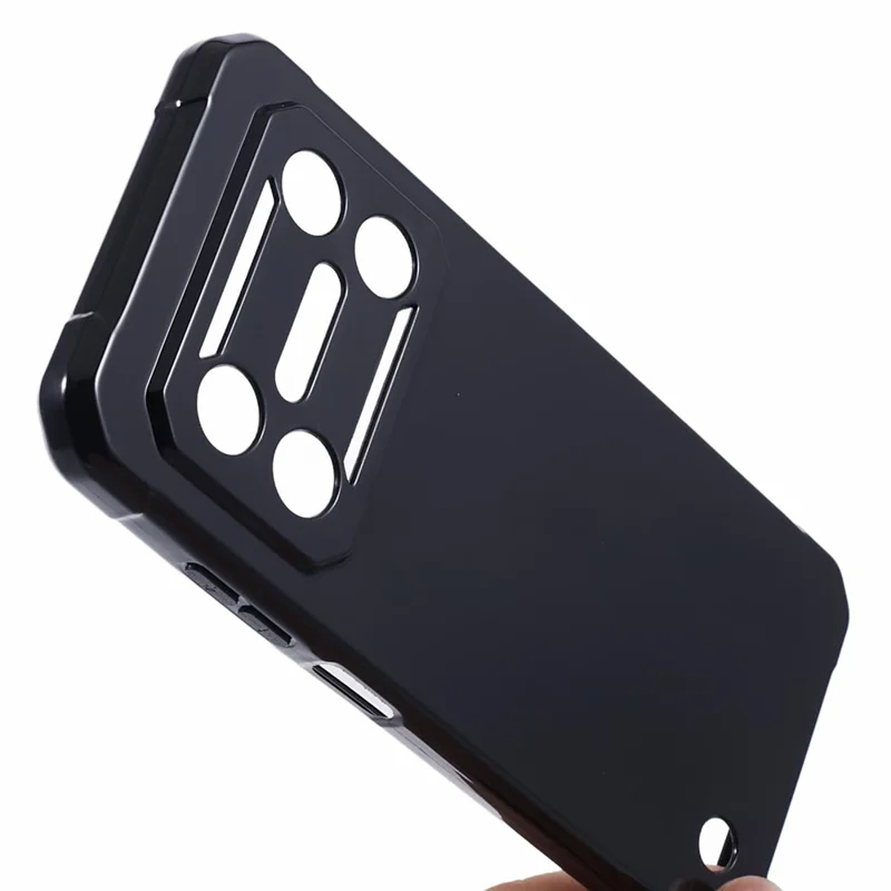 Protective Phone Cover for IIIF150 Air1 Ultra Case Shockproof Soft TPU Phone Cover - Black