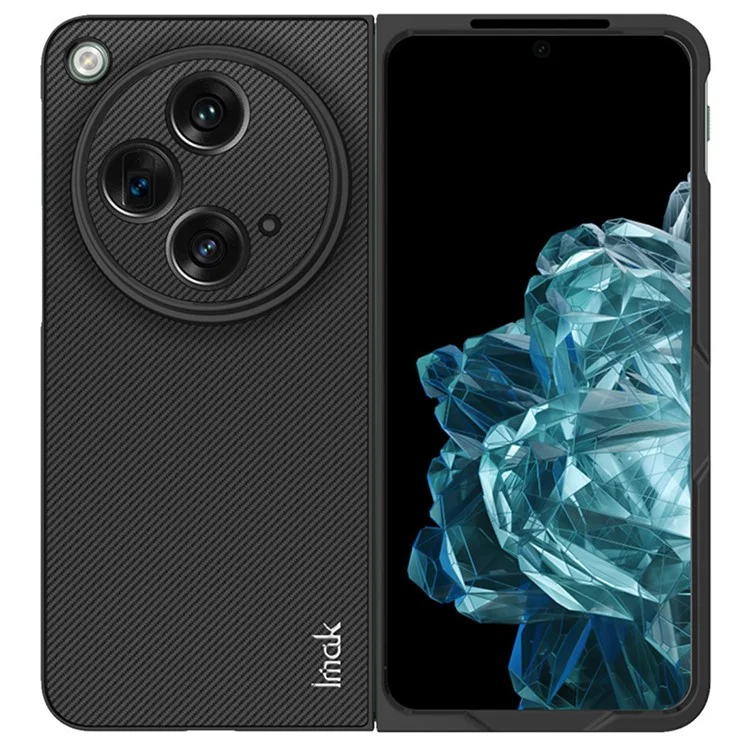 IMAK UX-9A Série pour Oppo Find N3 5G / Open 5G Carbon Fiber Phone Cover TPU+PC Case