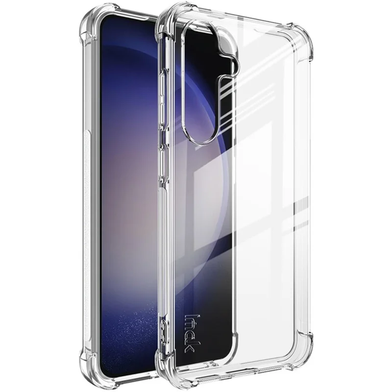 IMAK For Samsung Galaxy S24+ Anti-Scratch Case TPU Phone Cover - Transparent