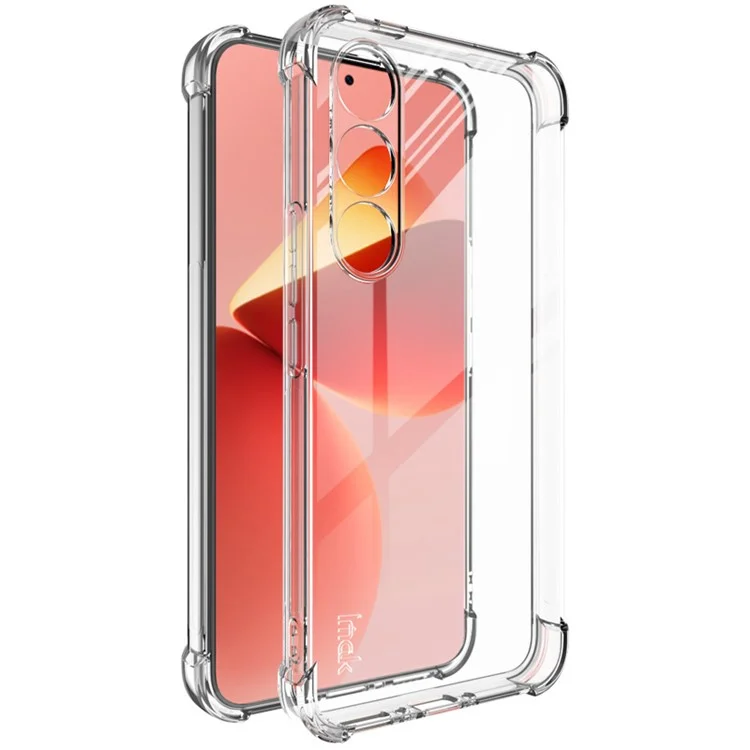 IMAK para Meizu 21 Estuche Anti-caída Cubierta de Teléfono Celular de TPU - Transparente