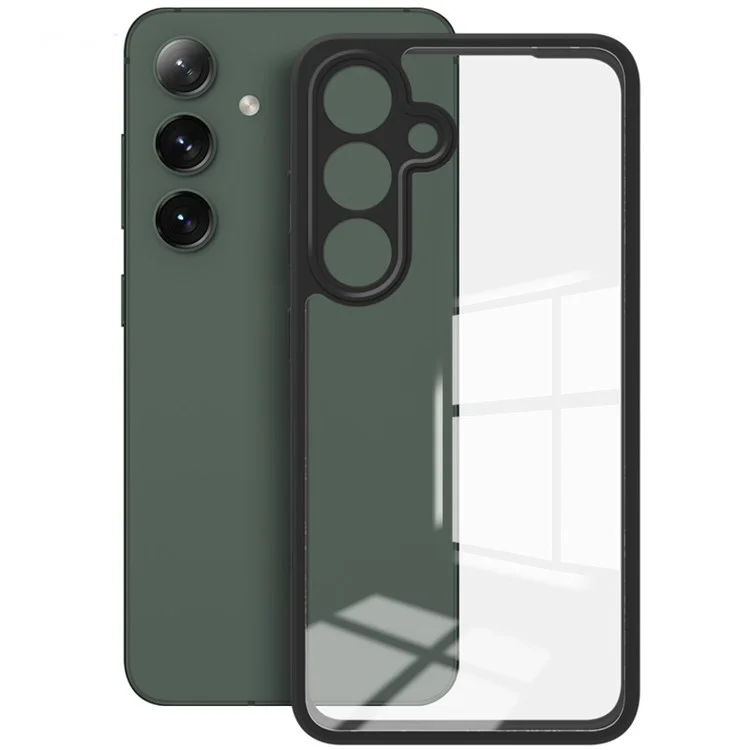 Coque de téléphone IMAK UX-9A Series pour Samsung Galaxy S24, en TPU+PC transparent