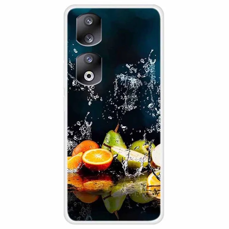 For Honor 90 TPU Protective Case Printing Pattern Phone Cover - Pear