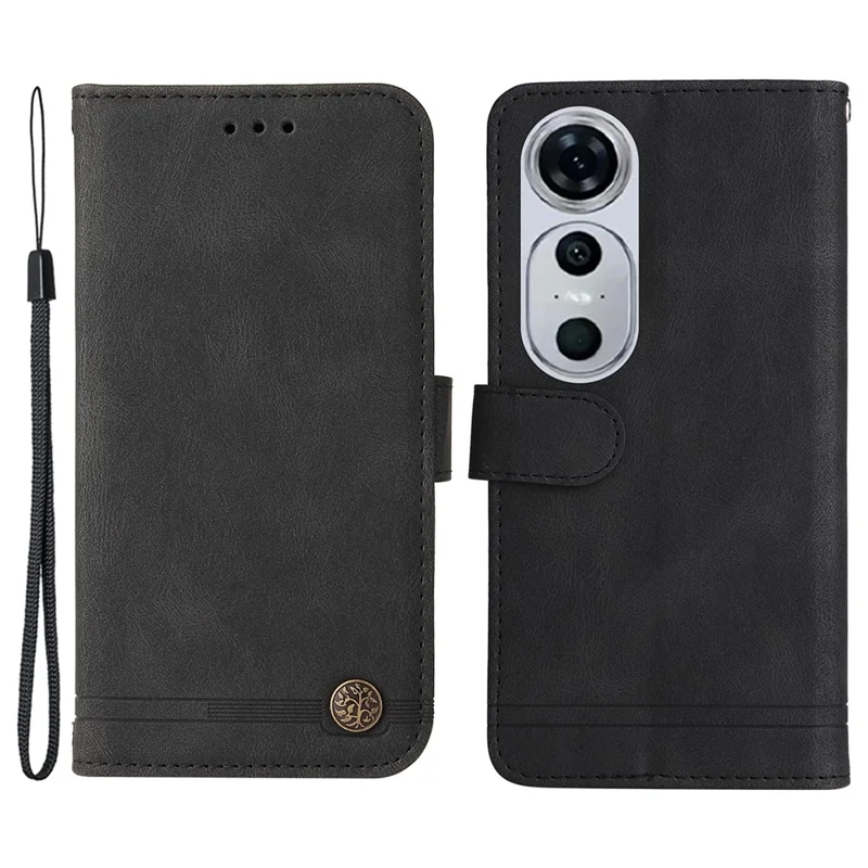 Para Huawei nova 12 Pro 5G / nova 12 Ultra 5G Capa Flip de Couro PU com Suporte Magnético Resistente a Choques - Preto