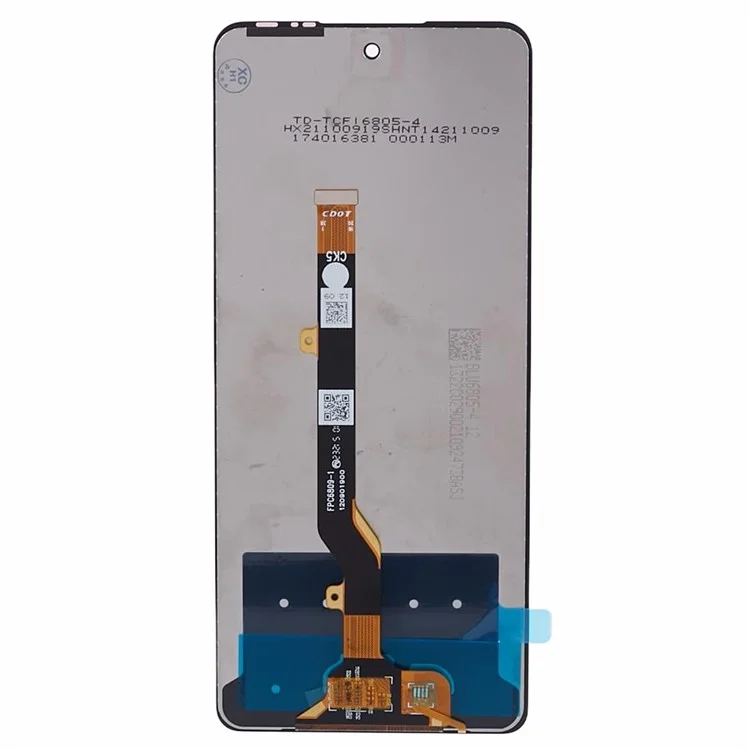 Für Infinix Note 30 5G X6711 Grade C LCD-Bildschirm und Digitizer-Baugruppe (ohne Logo)