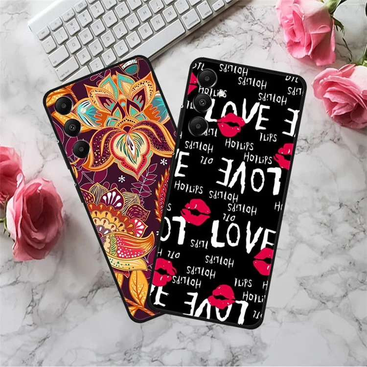 Para Samsung Galaxy A05s 4G Soft TPU Case Phone Protective Cover Pattern Printing - Splendid Butterfly