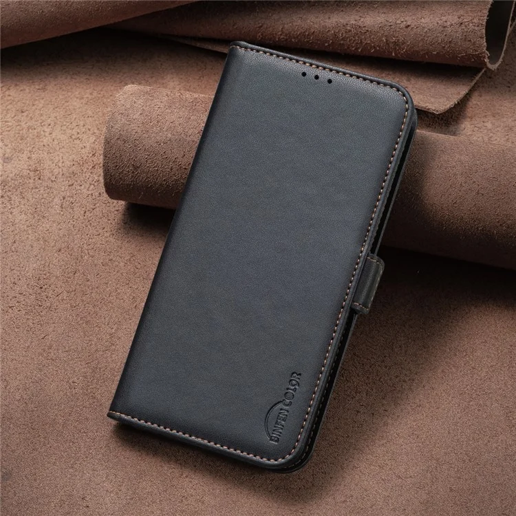 BINFEN COLOR BF31 Per Motorola Edge 40 Pro 5G / Edge+ (2023) / Moto X40 5G Custodia Folio in Pelle - Nero