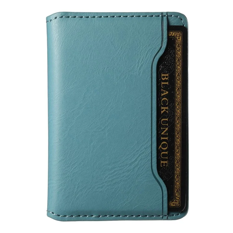 DENIOR For iPhone 15 Pro Max Phone Cover Compatible with MagSafe Detachable Card Case Kickstand - Blue