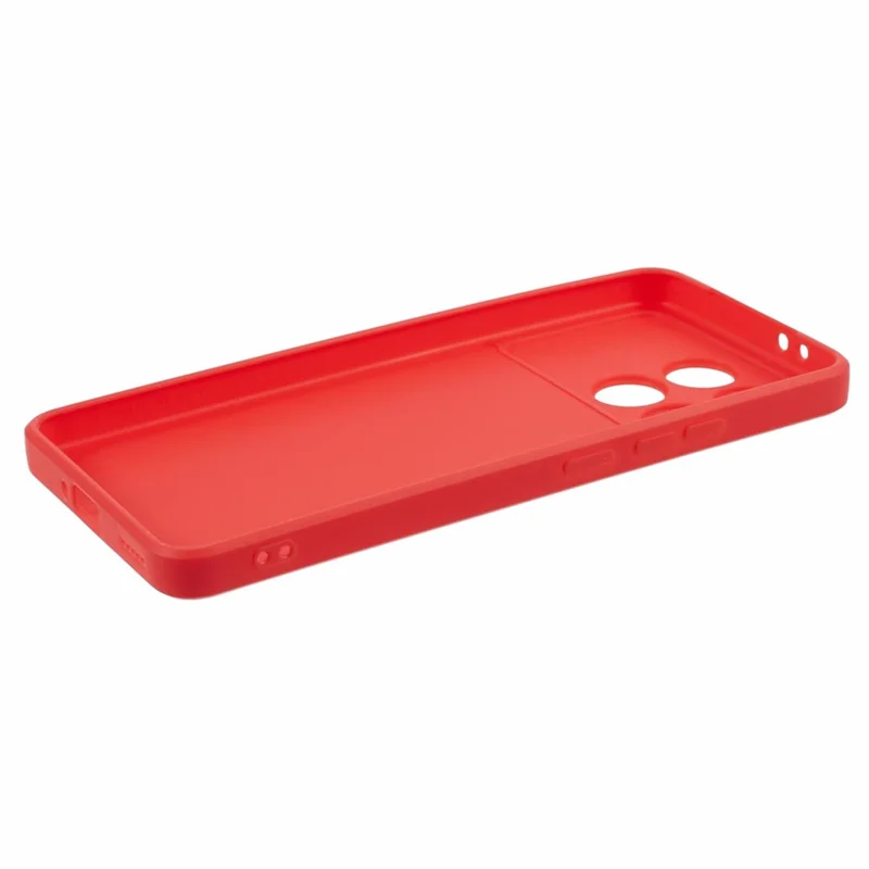 For Xiaomi Poco F6 Pro 5G / Redmi K70 5G / K70 Pro 5G Case Straight Edge TPU Phone Cover - Red