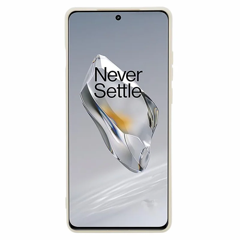 For OnePlus 12 5G Case Anti-Scratch Soft Fiber Lining TPU Phone Cover - White