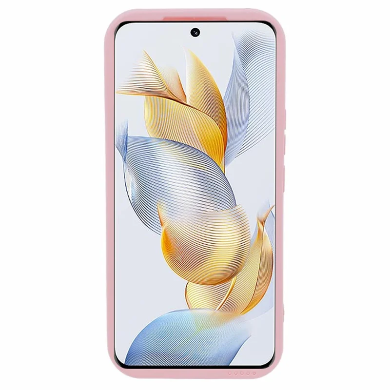 WD Series til Honor 90 Skrog med gummiagtig overflade med konkav konveks form og beskyttelse mod ridser - Pink