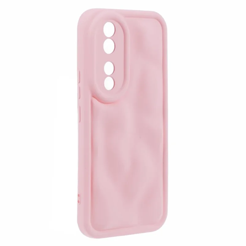 WD Series til Honor 90 Skrog med gummiagtig overflade med konkav konveks form og beskyttelse mod ridser - Pink