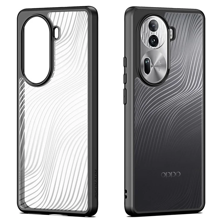 Serie Ducis Ducis Aimo Per Oppo Reno11 Pro 5G Telefono Case Pc+copertura Testata Tpu Drop (reach Certification) - Nero