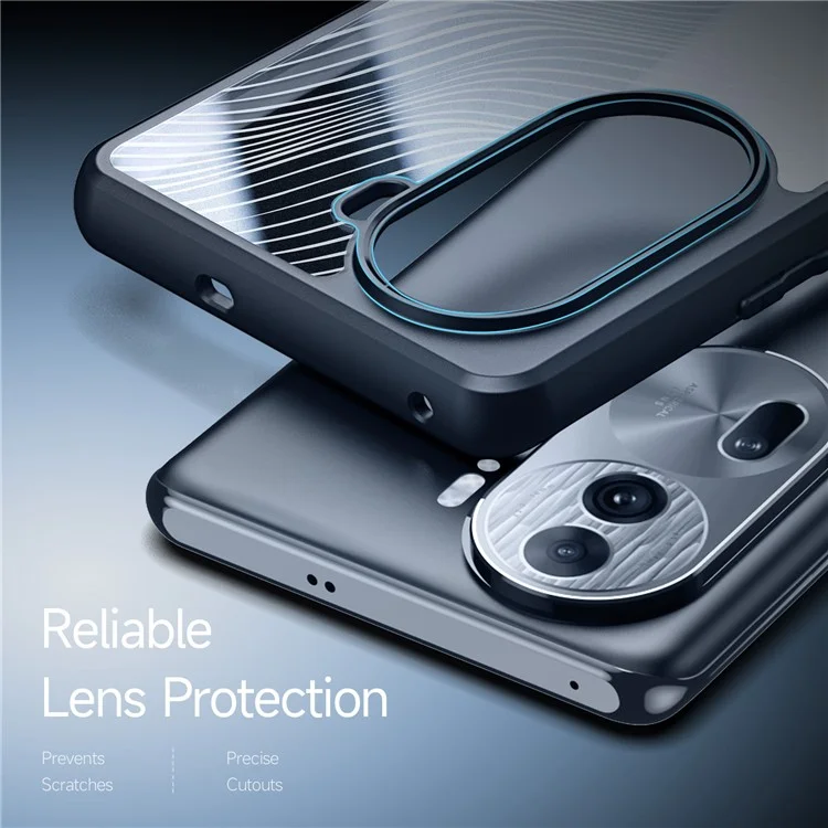 Serie Ducis Ducis Aimo Per Oppo Reno11 Pro 5G Telefono Case Pc+copertura Testata Tpu Drop (reach Certification) - Nero