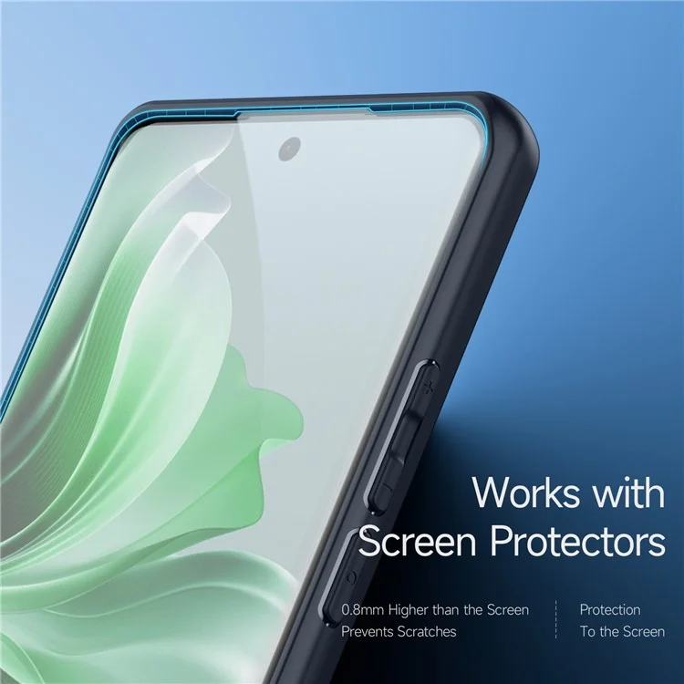 Serie Ducis Ducis Aimo Per Oppo Reno11 Pro 5G Telefono Case Pc+copertura Testata Tpu Drop (reach Certification) - Nero