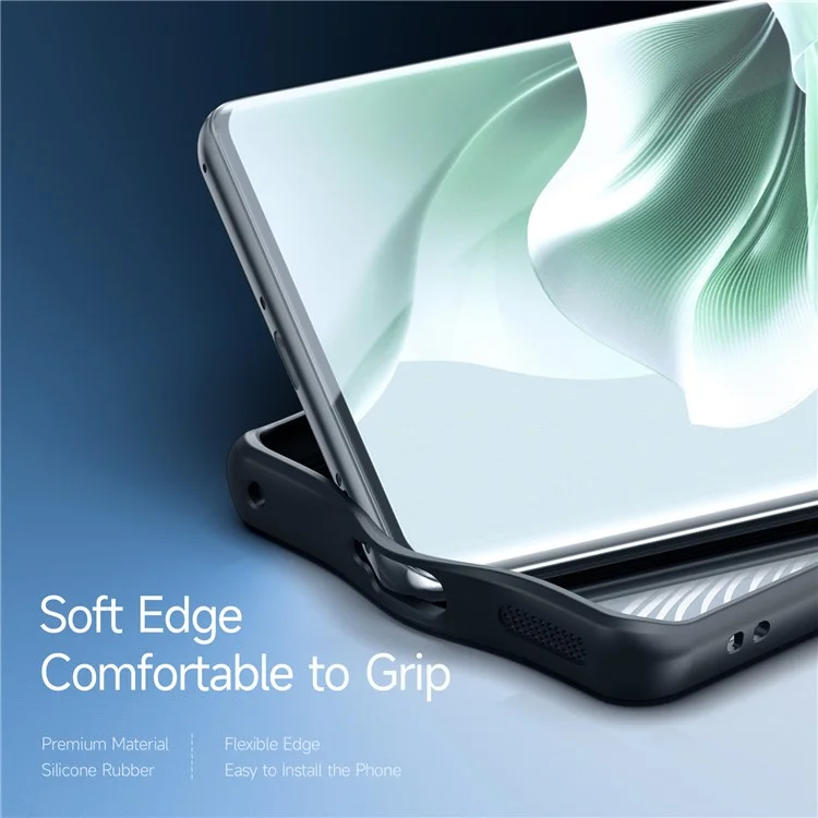 Serie Ducis Ducis Aimo Per Oppo Reno11 Pro 5G Telefono Case Pc+copertura Testata Tpu Drop (reach Certification) - Nero