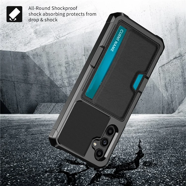 For Samsung Galaxy A15 5G Phone Case ZM02 Full Protection Cover Card Slot