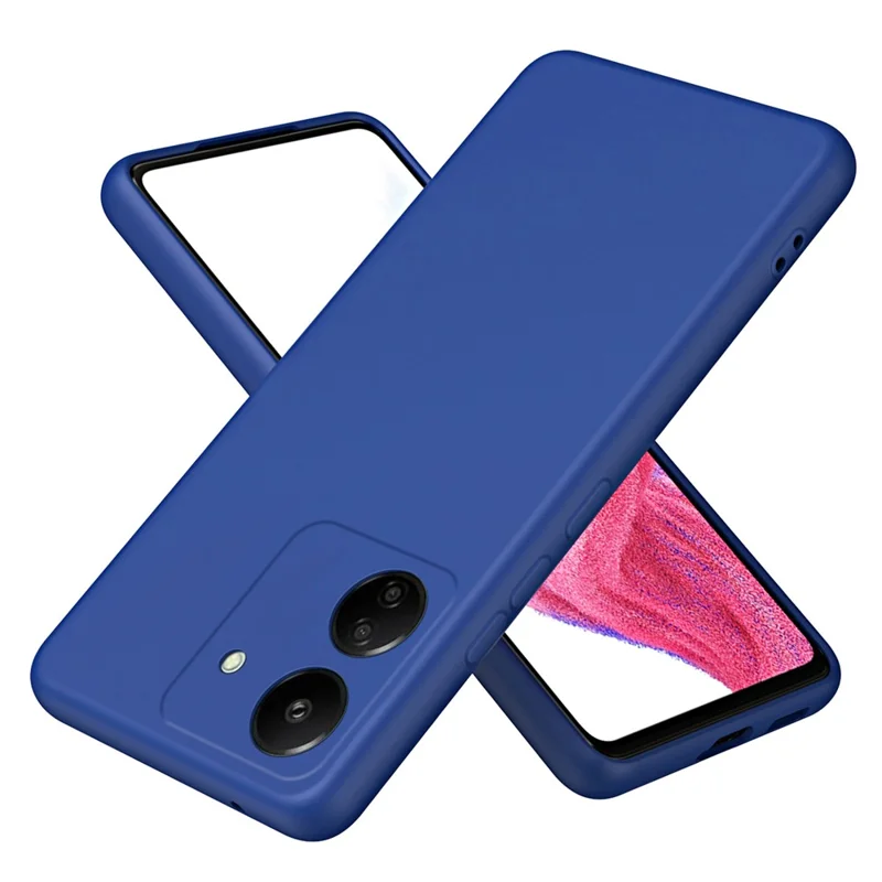 For Xiaomi Redmi 13C 4G / Poco C65 4G 2.2mm Phone Case TPU Cover Soft Lining - Blue