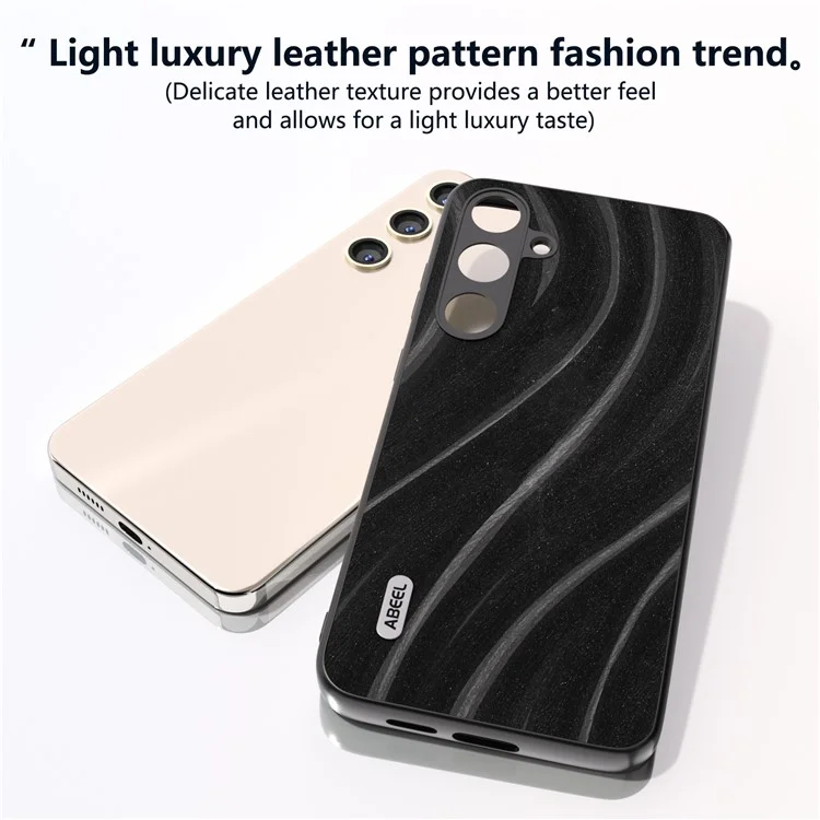 ABEEL Milky Way Series Back Case для Samsung Galaxy S24+ Гибридный защитный чехол для телефона - Черный