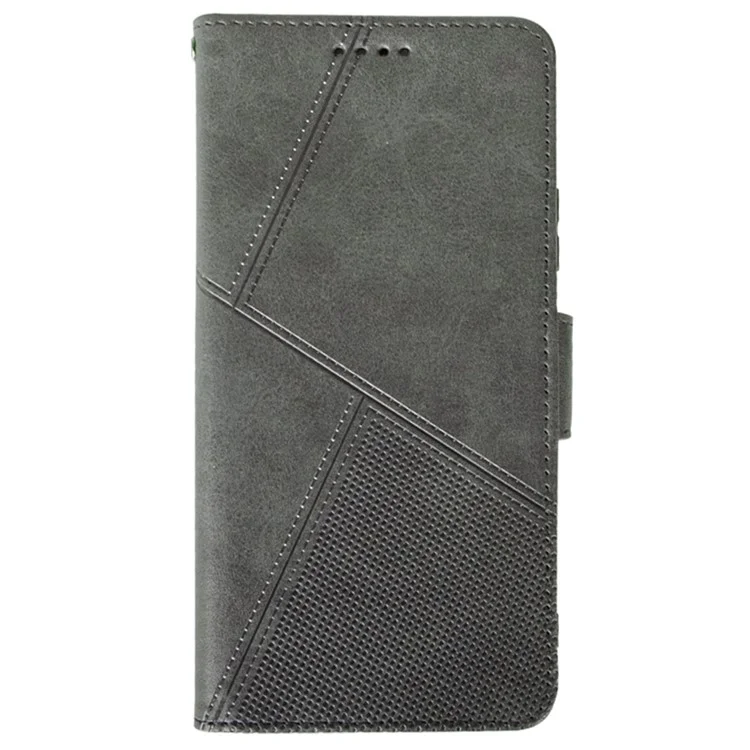 IDEWEI For ZTE Blade V50 Vita Leather Case Calf Texture Stand Wallet Phone Cover - Black