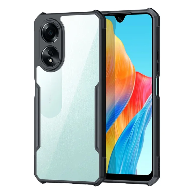 XUNDD Para Oppo A58 4G Acrylic+tpu Capa de Capelo de Topela Anti-race