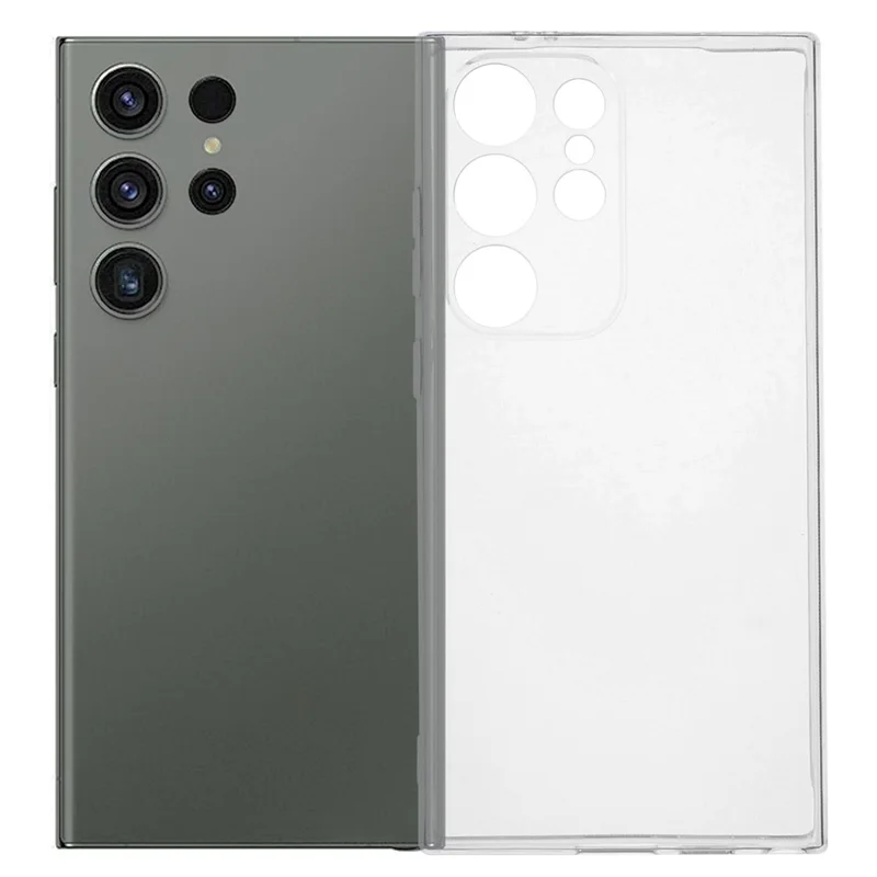 Para Samsung Galaxy S24 Ultra TPU Case 2.0mm Watermark-free Phone Cover
