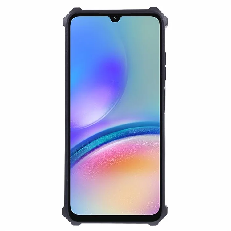 For Samsung Galaxy A05s 4G Cell Phone Case Camouflage Pattern TPU+PC Kickstand Cover - Light Green