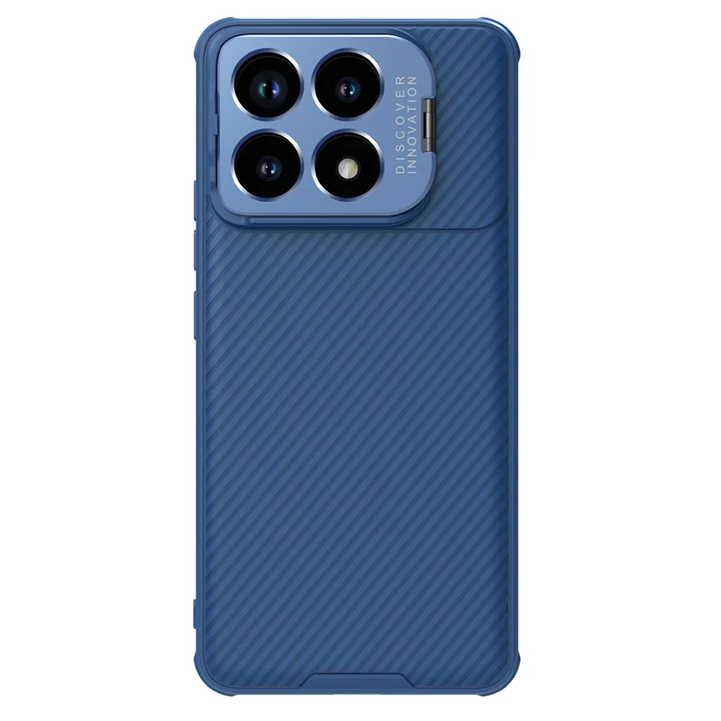 NILLKIN Camshield Prop Series for Xiaomi Poco F6 Pro 5G / Redmi K70 5G / K70 Pro 5G Case Kickstand Precise Cut-Out Cover - Blue