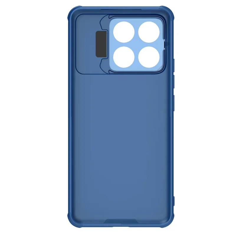 NILLKIN Camshield Prop Series for Xiaomi Poco F6 Pro 5G / Redmi K70 5G / K70 Pro 5G Case Kickstand Precise Cut-Out Cover - Blue