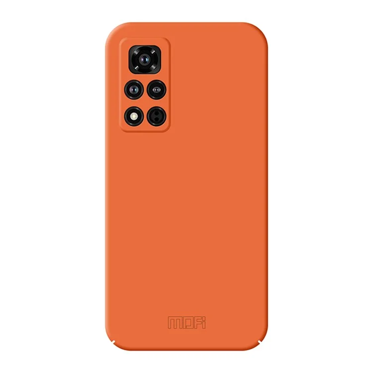 MOFI JK Qin Series For Honor V40 5G Phone Case Skin-Feel Protective Phone Cover - Orange