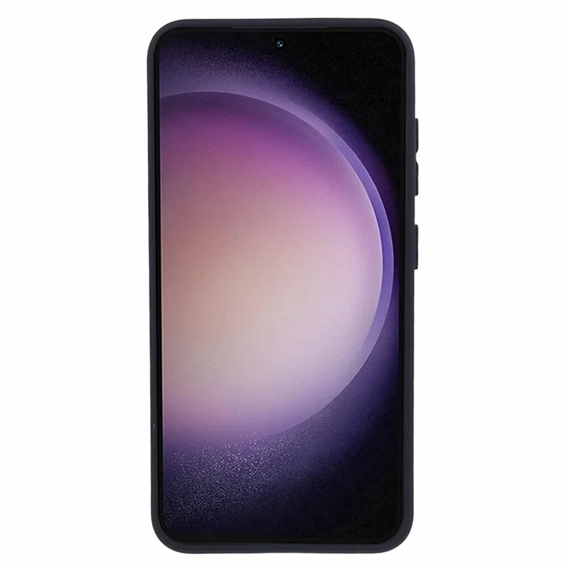 TMT Series for Samsung Galaxy S23+ Phone Case TPU Shell Slide Lens Cover - Black