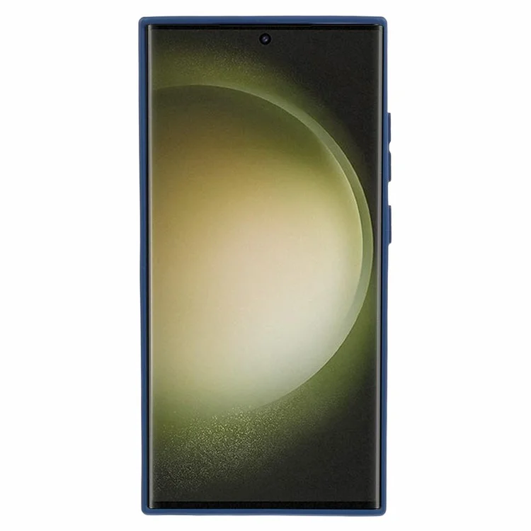 TMT-серия для Samsung Galaxy S24 Ultra TPU-чехол Soft Lining Smart Phone Back Cover - Sapphire