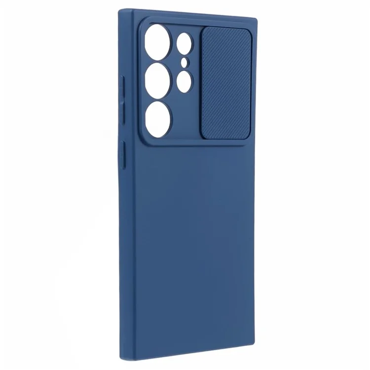 TMT-серия для Samsung Galaxy S24 Ultra TPU-чехол Soft Lining Smart Phone Back Cover - Sapphire