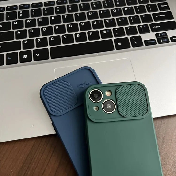 TMT Series Phone Case für iPhone 13 Soft TPU Schutzhülle mit Kameraschutz - Baby Blau