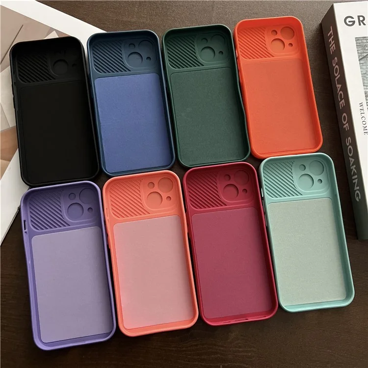 TMT Series Phone Case für iPhone 13 Soft TPU Schutzhülle mit Kameraschutz - Baby Blau