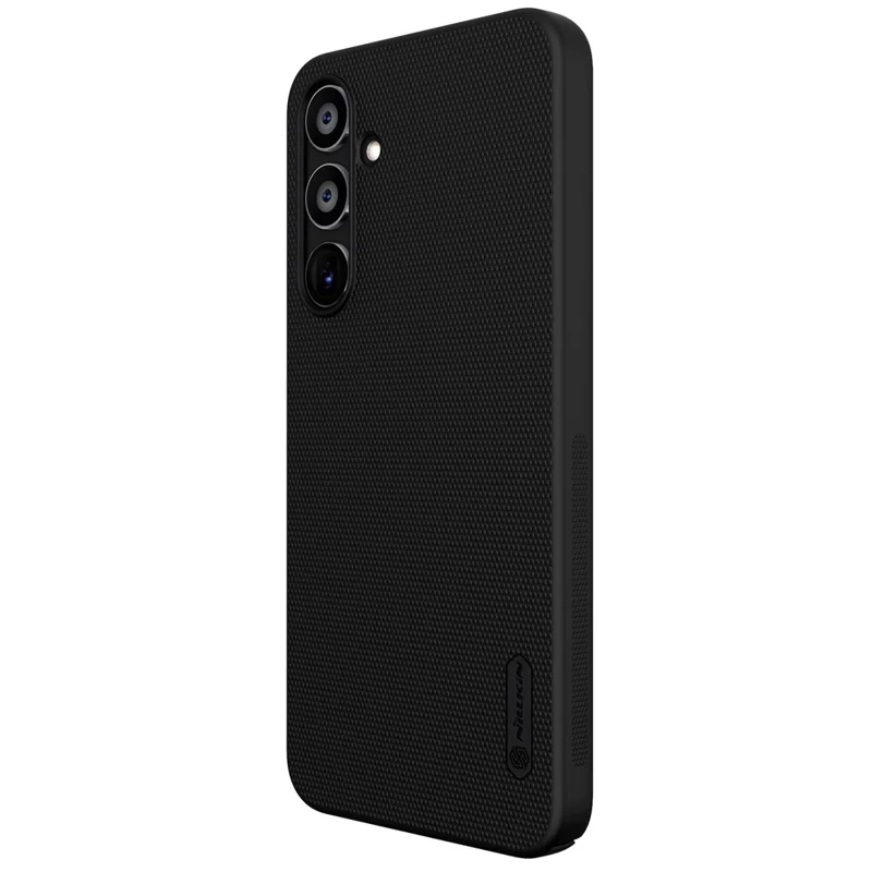 NILLKIN Frosted Shield Phone Case for Samsung Galaxy A35 5G Hard PC Back Cover - Black