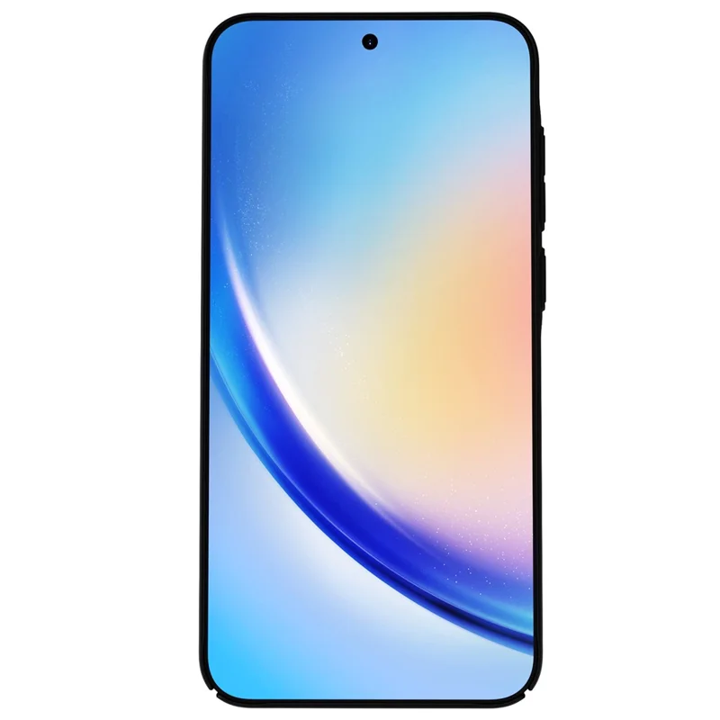 Nillkin Frosted Shield Phone Hülle Für Samsung Galaxy A35 5G Hard PC Rückenabdeckung - Schwarz