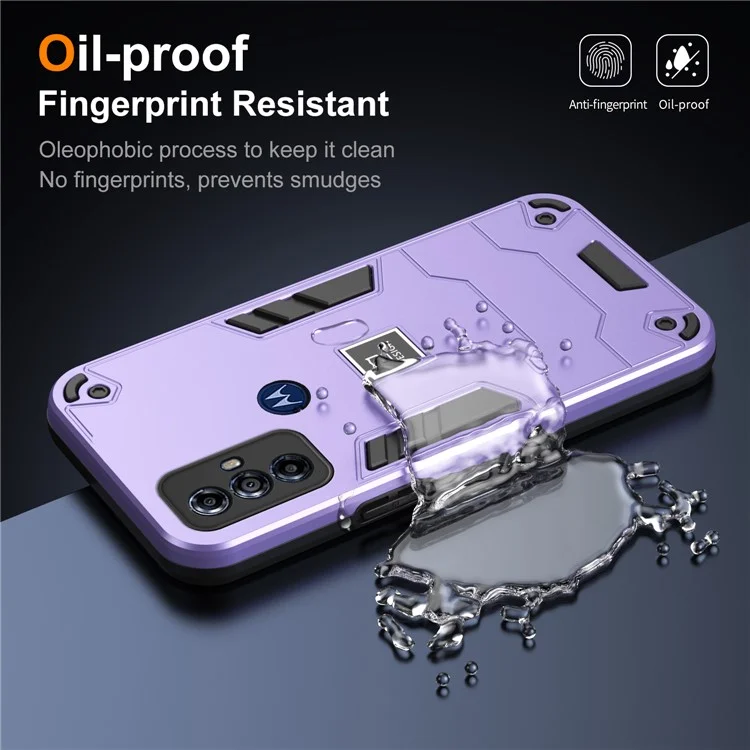 For Motorola Moto G Play (2023) 4G Case Anti-slip Phone Protective Cover - Purple